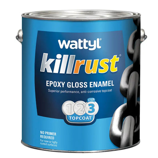 Wattyl Killrust Epoxy Gloss Enamel WHITE
